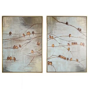 Graham and Brown Flock of Birds Framed Wall Art