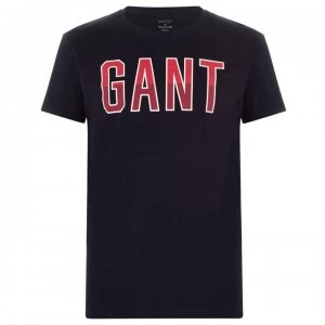 Gant Logo T-Shirt - Blue