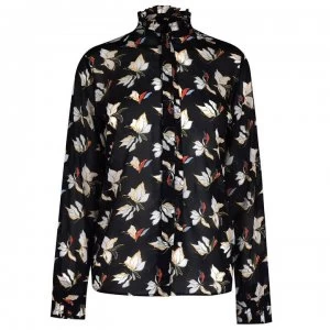 Gant Gant Floral Chiffon Shirt - Evening Blue