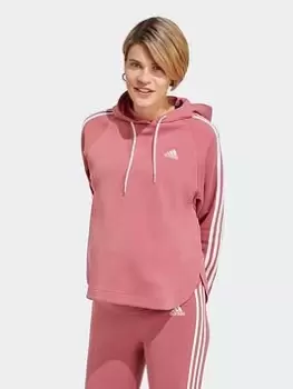 adidas Maternity Over-the-head Hoodie, Pink Size M Women