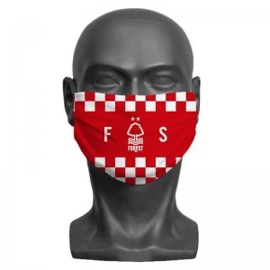 Personalised Nottingham Forest FC Initials Adult Face Mask