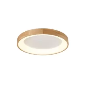 Mad LED Ceiling Light 28W 2000Lm 3000K 47cm Natural Wood