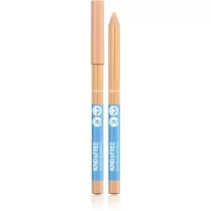 Rimmel Kind & Free highly pigmented eye pencil shade 5 Creamy White 1,1 g