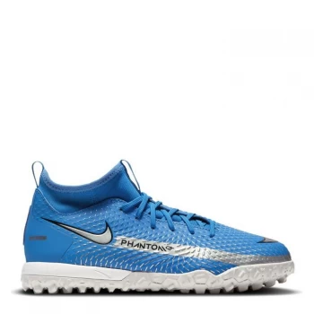 Nike Phantom GT Academy DF Junior Astro Turf Trainers - Photo Blue