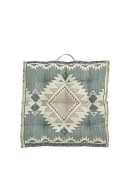 Maple Aztec Printed Floor Cushion