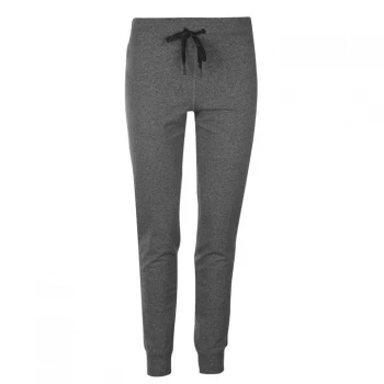 DKNY Shadow Logo Joggers Ladies - Black Heather