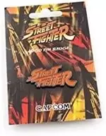 Street Fighter Logo Pin Badge