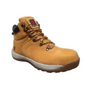 Warrior Mens Nubuck Hiker Boots (9 UK) (Wheat)