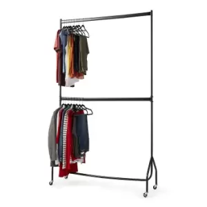 Two Tier Heavy Duty 4ft x 7ft Clothes Rail