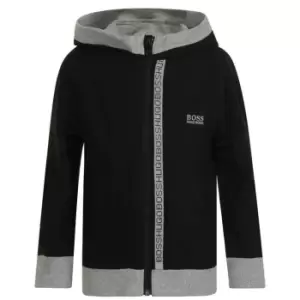 BOSS Children Boys Zip Hoodie - Black