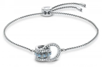 Swarovski Further Rhodium Plated Blue Crystal Jewellery