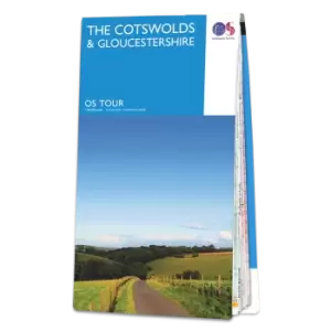 Map of The Cotswolds & Gloucestershire