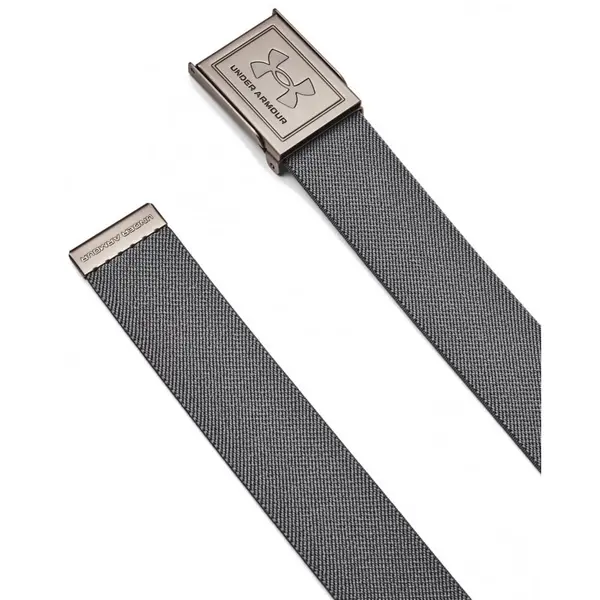 Under Armour M Stretch Webbing Belt CASTLEROCK/Black - OSFM