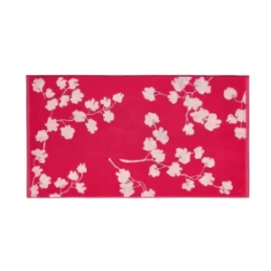 Joules Penzance Bath Mat, Red