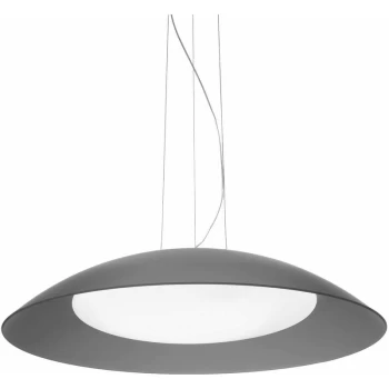 Ideal Lux Lighting - Ideal Lux Lena - 3 Light Dome Ceiling Pendant Grey, E27