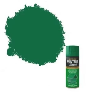 Rust-Oleum Painter's touch Meadow green Gloss Multi-surface Decorative spray Paint 400ml