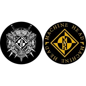 Machine Head - Crest Turntable Slipmat Set