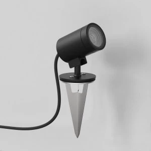 Spike Spot LED Outdoor Spotlight Textured Black IP65