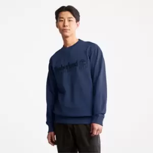 Timberland Est. 1973 Crewneck Sweatshirt For Men In Navy, Size S