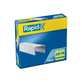 Rapid Standard Staples 23/14 (1000) - Outer Carton of 10