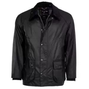 Barbour Mens Bedale Wax Jacket Black 48