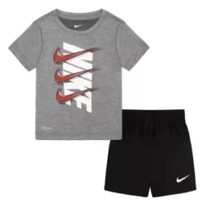 Nike Drpset Shrt Set Bb32 - Black