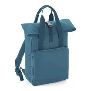 BagBase Twin Handle Roll-top Backpack (airforce Blue)