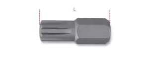 Beta Tools 867RIBE 1x 10mm Hex Drive Ribe Bit M9 008670709