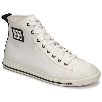 Diesel TRENIMY mens Shoes (High-top Trainers) in White