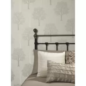 Holden Decor Opus Ornella Wallpaper, Grey