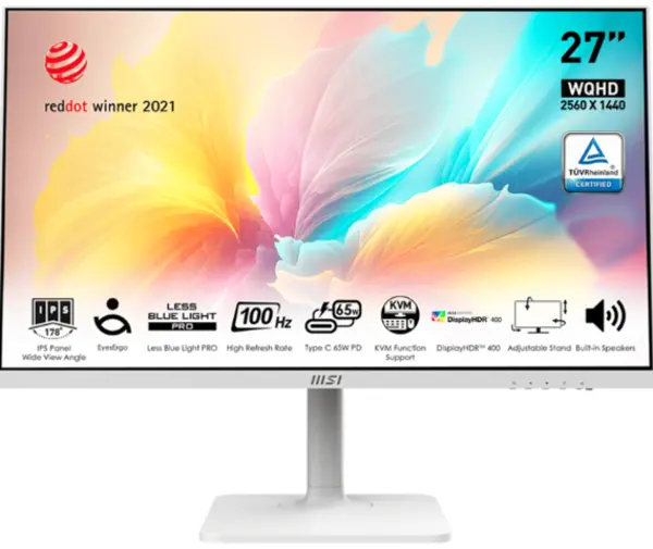 MSI Modern 27" MD271P Full HD IPS LCD Monitor