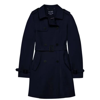 Jack Wills Mitford Classic Trench - Navy