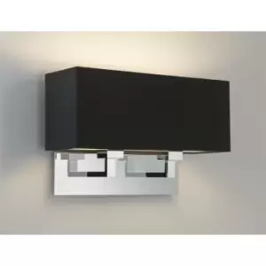 Astro Park Lane - Indoor Twin Wall 2 Light Polished Chrome - Shade Not Included, E27