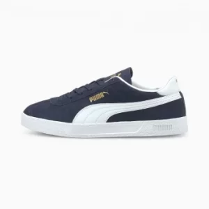 Womens PUMA Club Trainers, Peacoat/White/Gold Size 11 Shoes