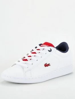 Lacoste Boys Carnaby Evo 120 Lace Up Trainer