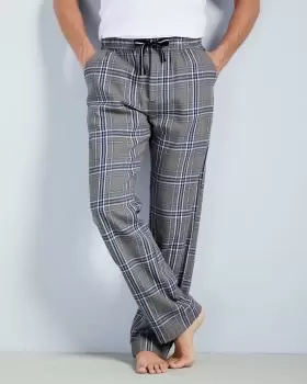 Cotton Traders Mens Loungewear Brushed Trousers in Grey