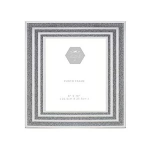 Silver Glitter Frame 8X10 By Lesser & Pavey