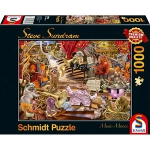 Steve Sundram: Music Mania 1000 Piece Jigsaw Puzzle