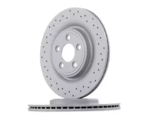 ZIMMERMANN Brake disc JAGUAR 290.2265.52 C2C25339,C2D26352 Brake rotor,Brake discs,Brake rotors