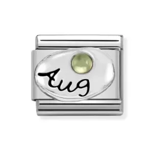 Nomination Classic Silver August Birthstone Charm