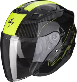 Scorpion EXO-230 Condor Jet Helmet, black-yellow, Size S, black-yellow, Size S