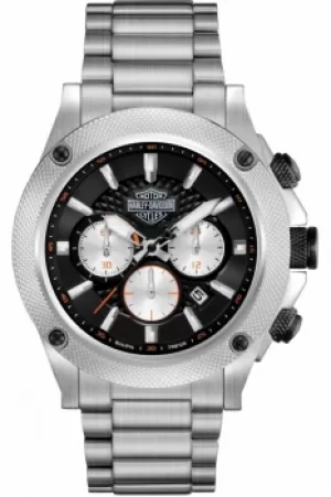 Mens Harley Davidson Chronograph Watch 78B126