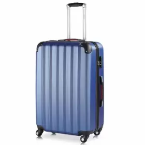 Monzana Baseline Hard Shell Blue Suitcase