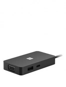 Microsoft Usb-C Travel Hub Xz/Nl/Fr/De Hdwr Black