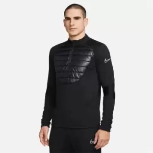 Nike Therma-FIT Academy Winter Warrior Mens Soccer Drill Top - Black