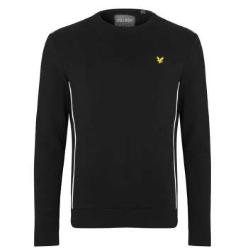 Lyle and Scott Sport Crew Neck Sweatshirt - Black