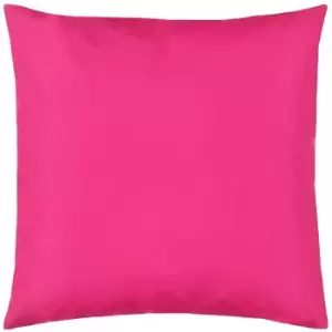 Plain Outdoor Cushion Pink / 43 x 43cm / Cover Only