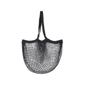 Sass & Belle Black String Shopper Bag