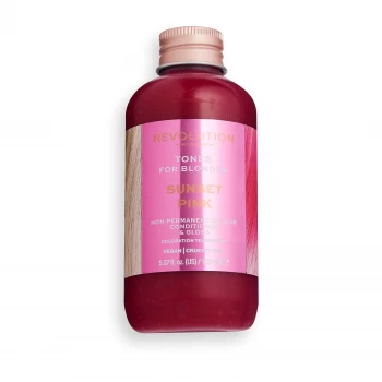 Revolution Hair Tones for Blondes 150ml (Various Shades) - Sunset Pink