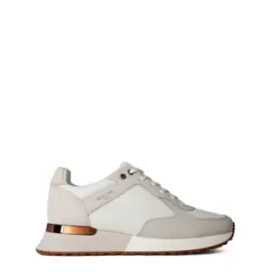 MALLET Lux Gum Trainers - White